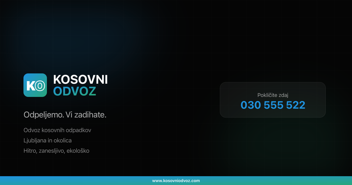 Kosovni Odvoz website